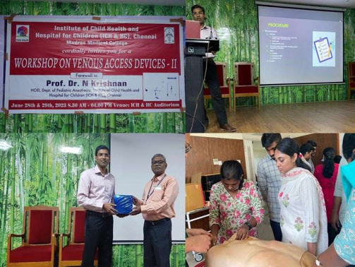 Invited-Speaker-at-Central-venous-access-devices-meeting-at-Institute-of-Child-health,-Egmore,-Chennai-on-29th-June-2023